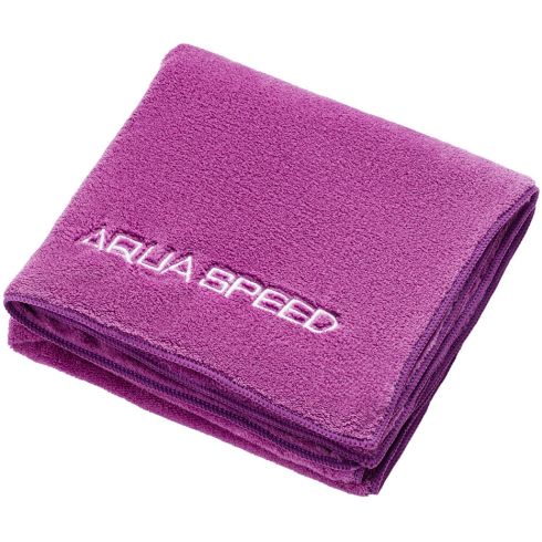 Håndklæde mikrofiber DRY CORAL violet 50x100 cm.