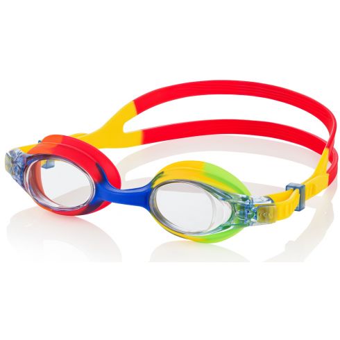 Svømmebriller AMARI rød/gul/grøn/blå