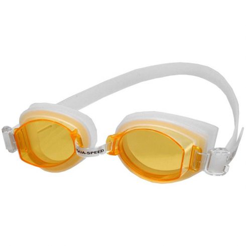 Svømmebriller ASTI, hvid/orange