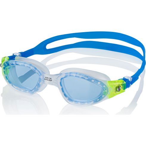 Svømmebriller ATLANTIC transparent blå