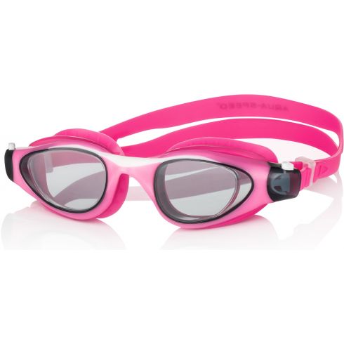 Svømmebriller børn MAORI pink/hvide