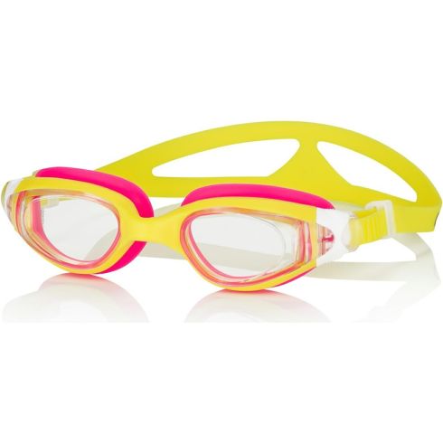 Svømmebriller børn CETO gul/pink
