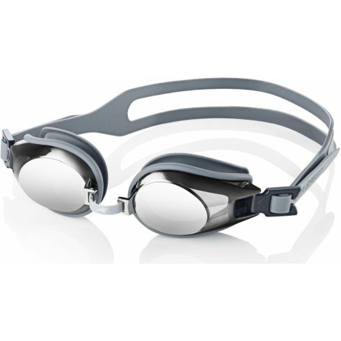 Svømmebriller voksen CHALLENGE grå/sølv