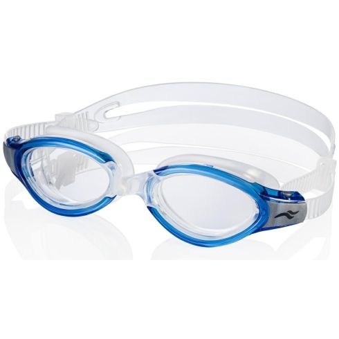 Svømmebriller voksen TRITON transparente/blå