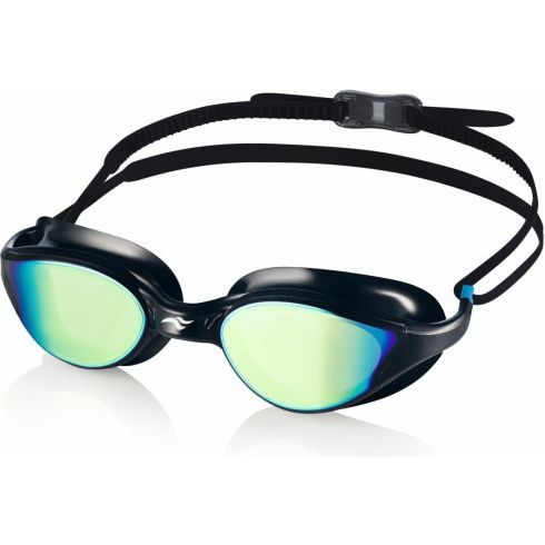 Svømmebriller voksen VORTEX MIRROR sorte/blå