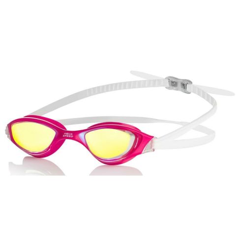 Svømmebriller voksen XENO MIRROR pink/hvid